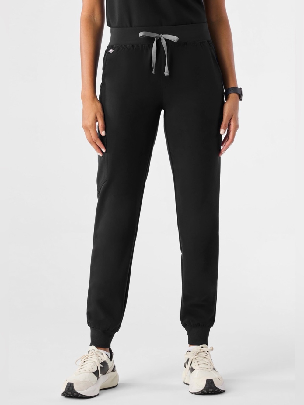 Figs Black Women's Zamora Jogger Scrub Pants XL
